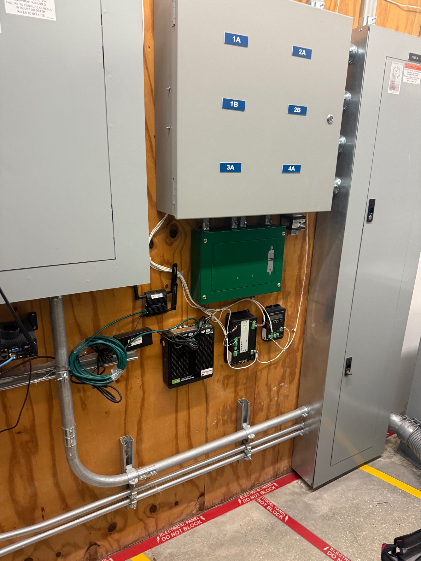 Control panel & gateway installation